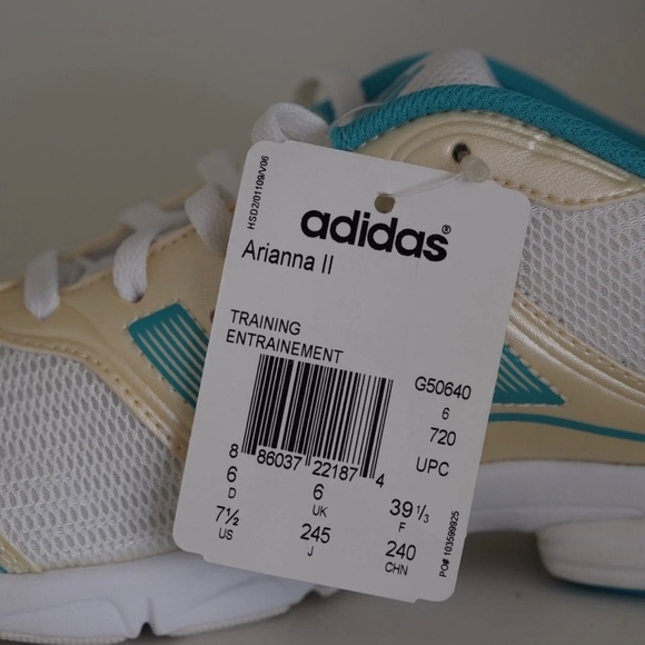 VINTAGE WOMENS ADIDAS ARIANNA II RUNNING TRAINING SNEAKERS SHOES US 7.5 - Picture 4 of 6